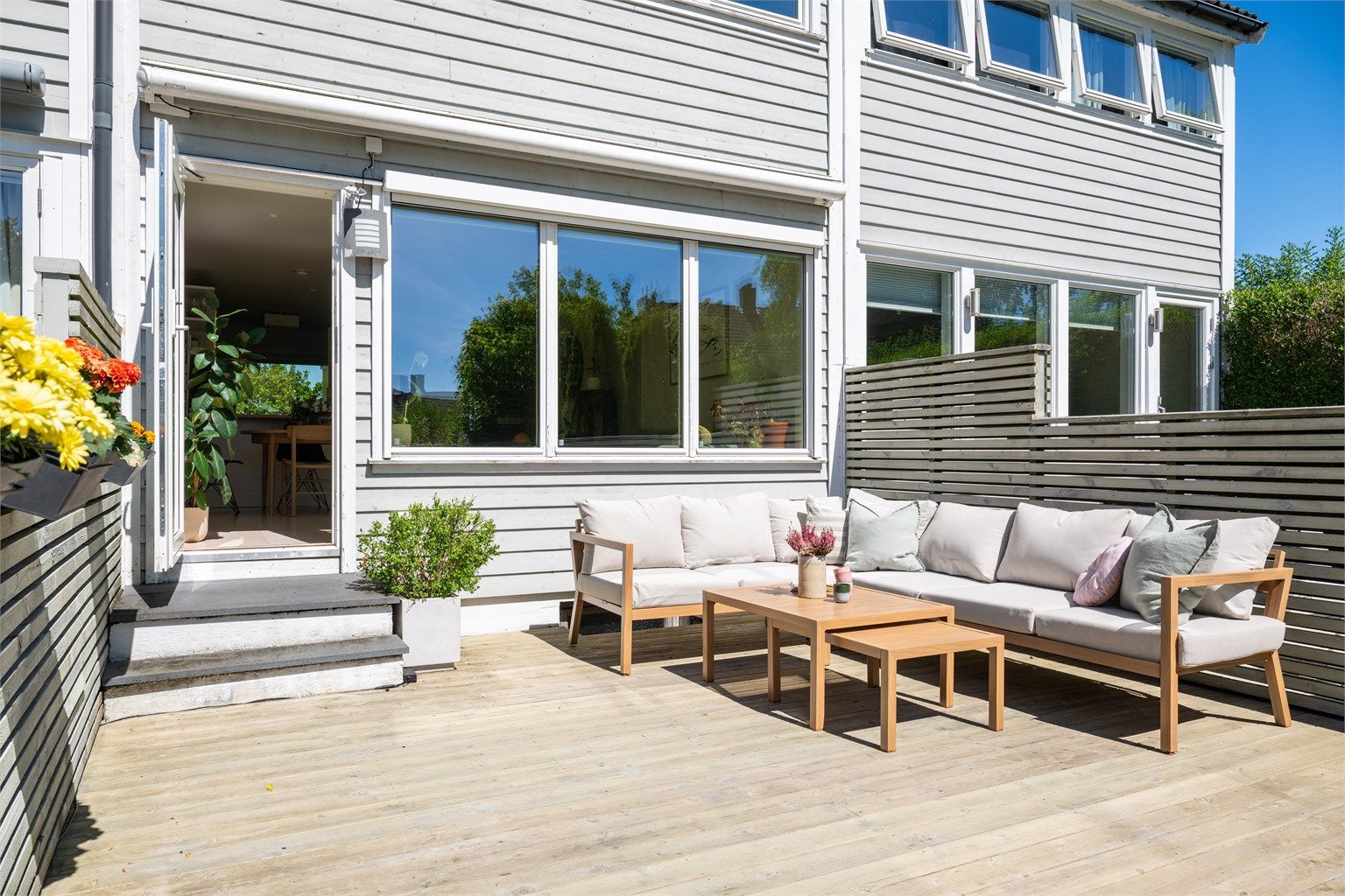 Terrasse.