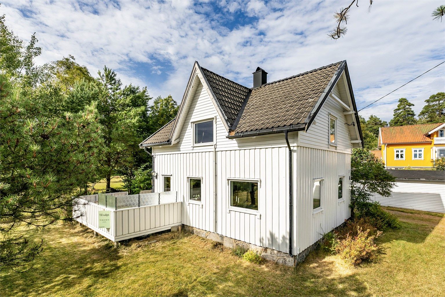 Sentral beliggenhet med enkel tilgang til alle Halmstads tilbud, skole og dagligvareforretning inkludert