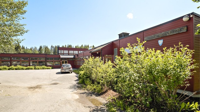 Kort vei til Vevelstadåsen skole.