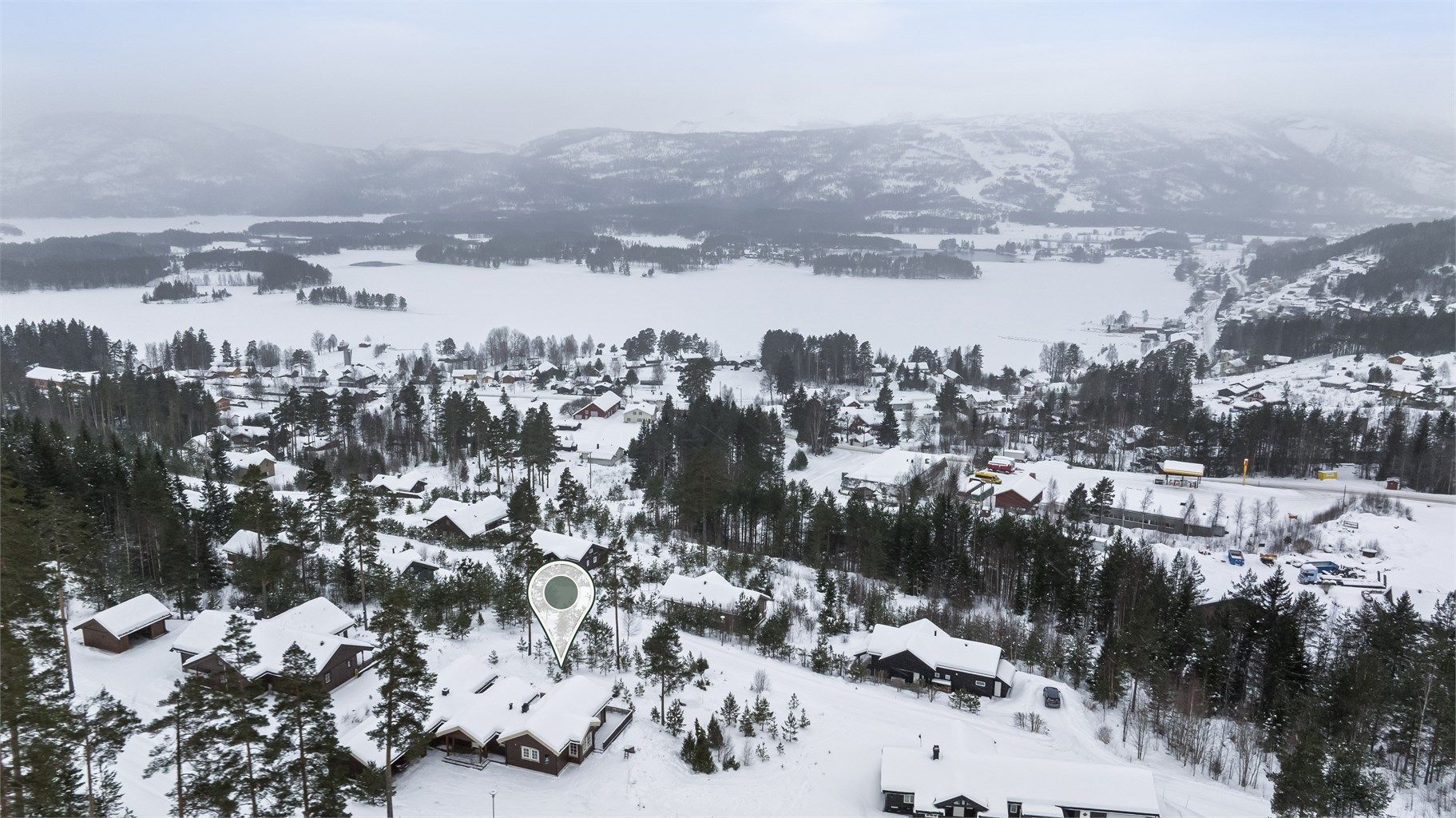 Helt usjenert og flott beliggende i terrenget