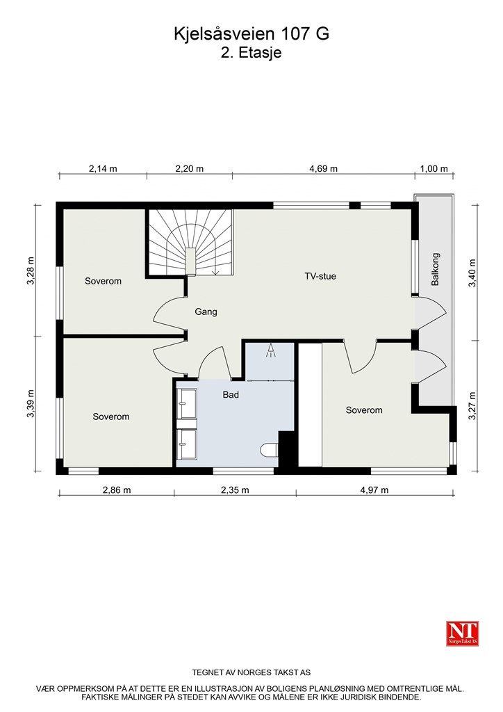 Planskisse 2. etasje