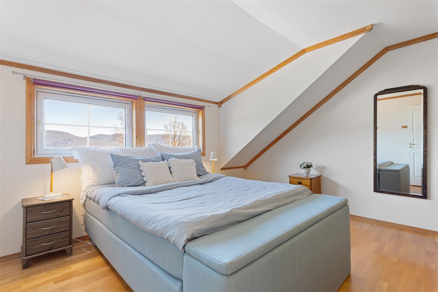 Innredet soverom - Rommet er ikke bruksendret/omsøkt.