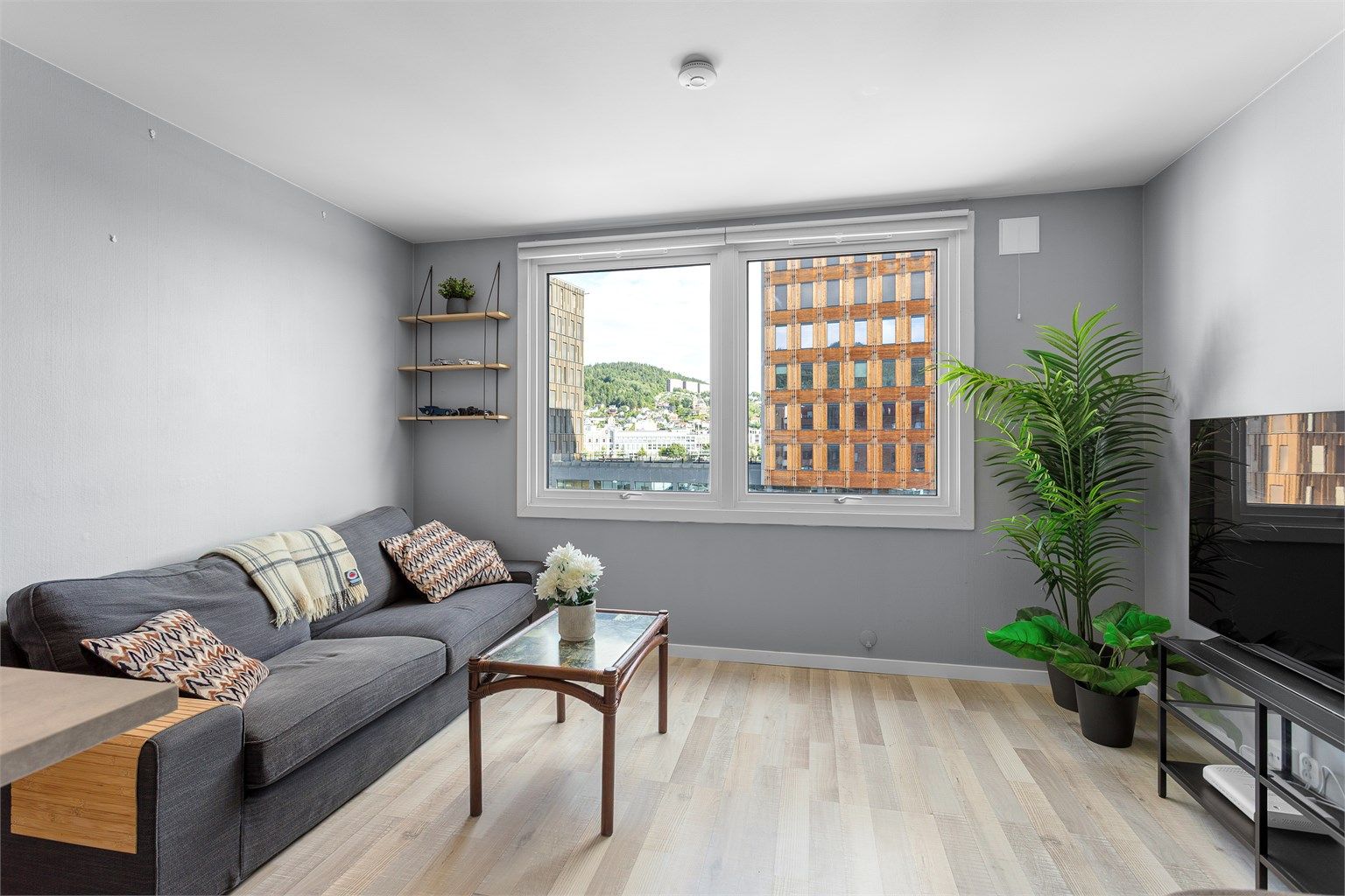 Arealeffektiv og praktisk leilighet - perfekt som førstegangskjøp! Foto: Ole Thorgeir Solheim Thoresen