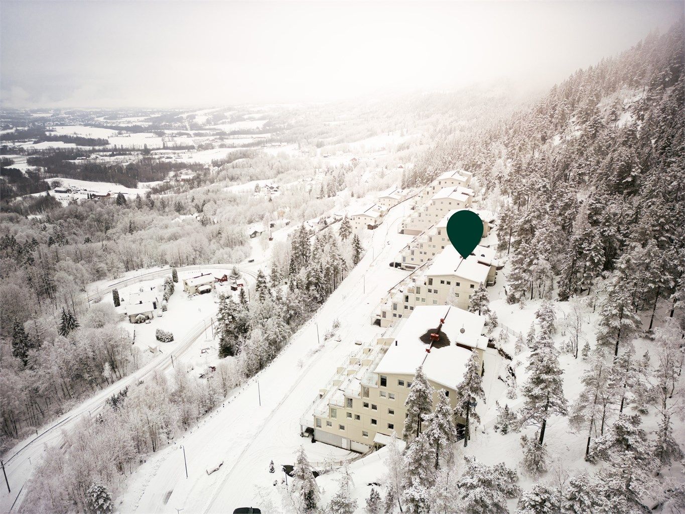Leiligheten har en flott plassering i et etablert og rolig boligfelt
Foto: Stine Prøitz Jørgensen