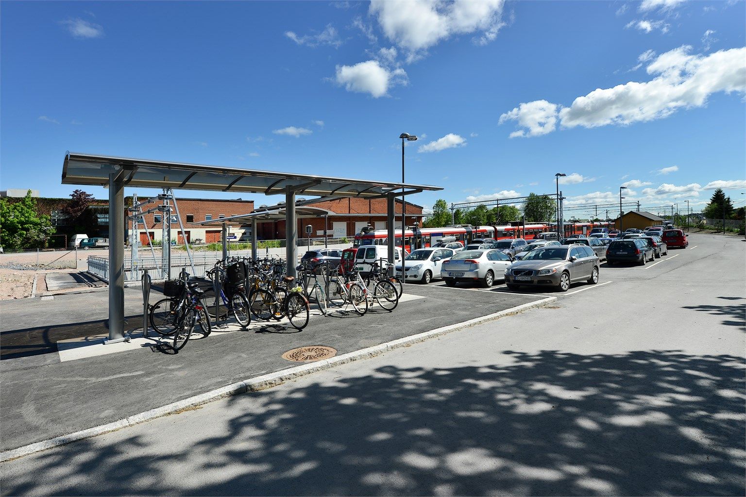 Kort vei til Spikkestad togstasjon 