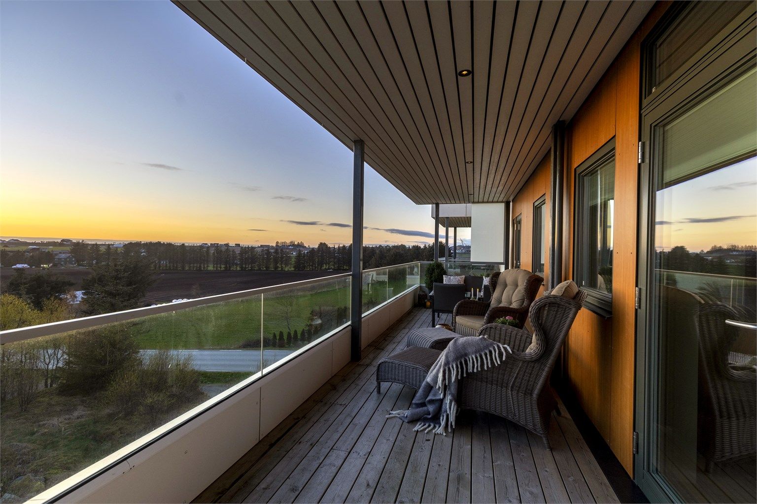 En fredelig utsikt å avslutte dagen med.