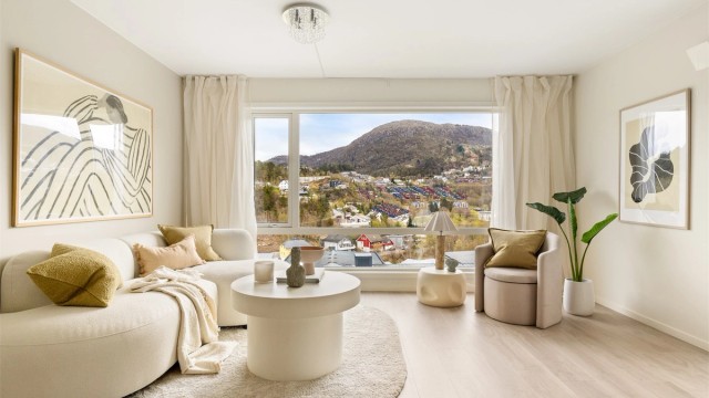 Velkommen til "Løvaas terrasse" - Et av få selveierkomplekser i Fyllingsdalen.