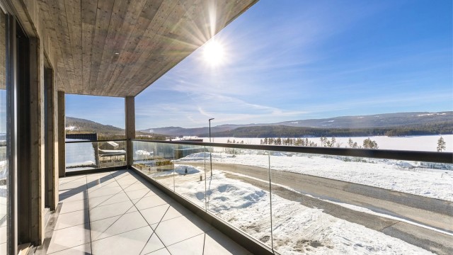 Flott utsikt mot sørvest.