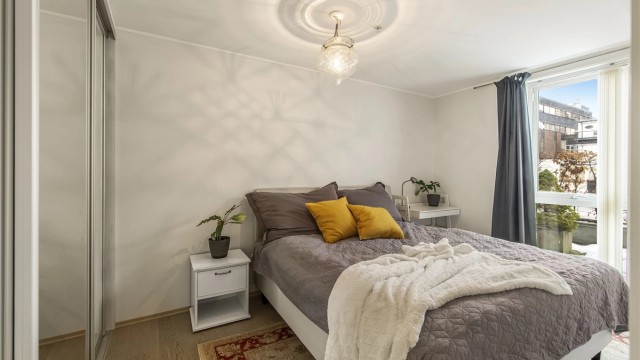 Hovedsoverommet er svalt og romslig