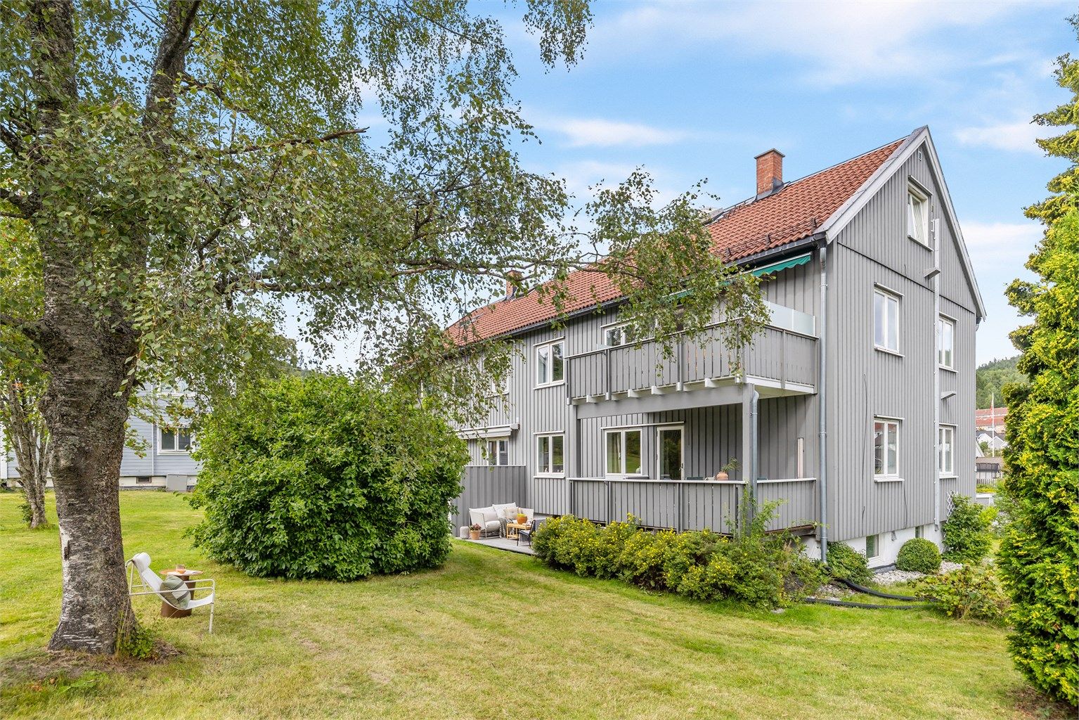 Velkommen til Selvbyggerveien 12 - presentert av Hanne Pettersen i Krogsveen - Foto: Lasse Lerdahl