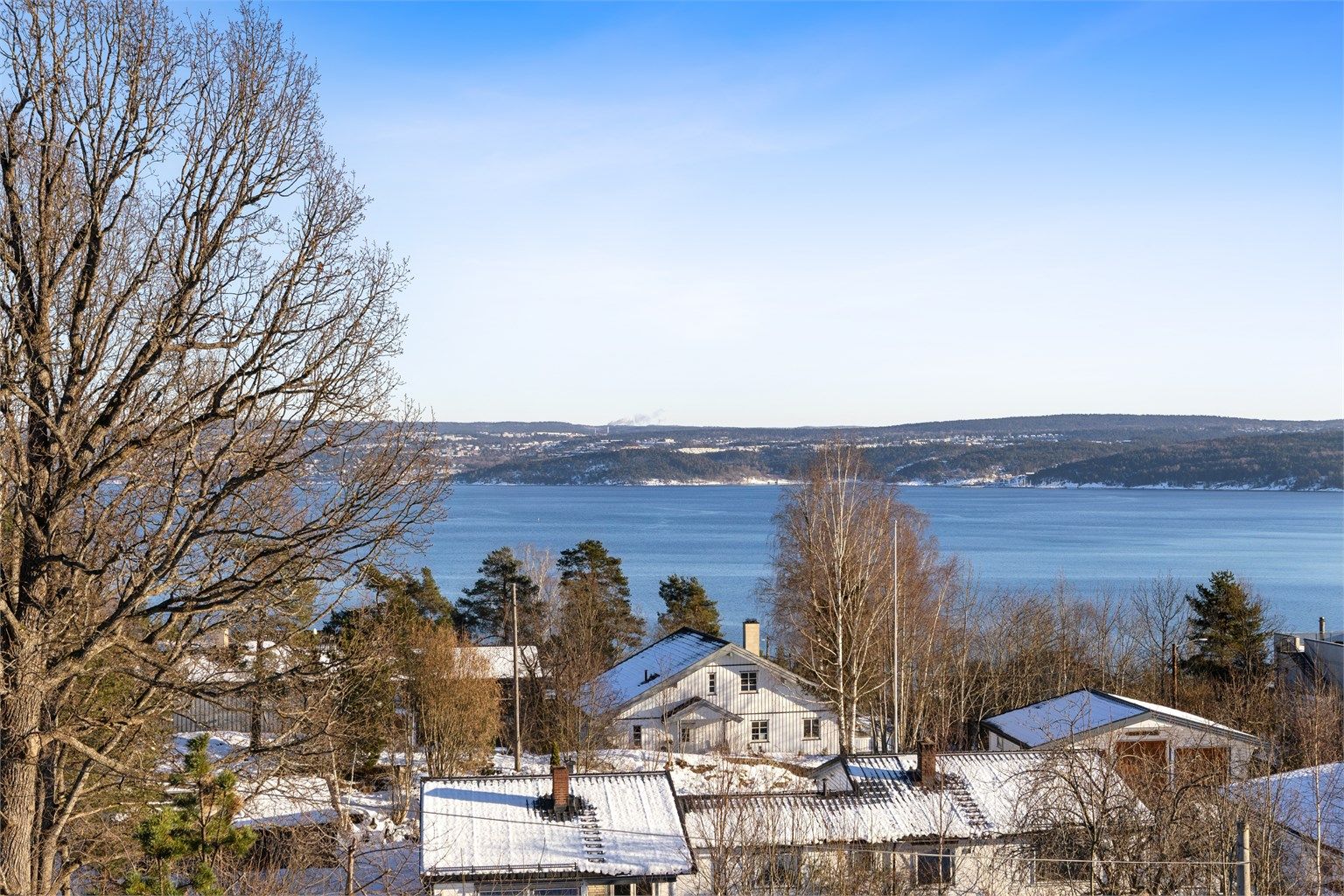 Her kan du nyte vakker utsikt mot Bunnefjorden og Oslo.