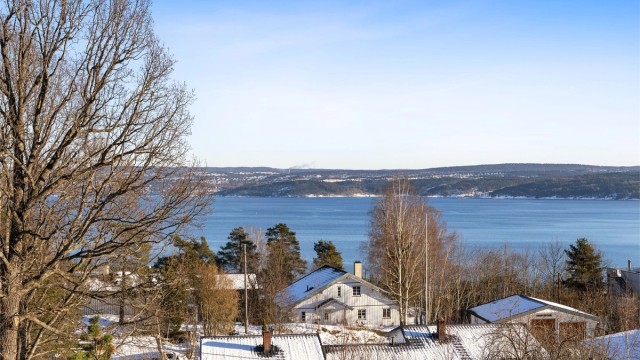 Her kan du nyte vakker utsikt mot Bunnefjorden og Oslo.