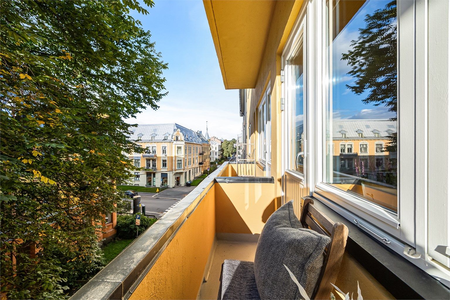 Leiligheten passer ypperlig som førstegangskjøp eller utleieobjekt. Foto: Marit Andersen.