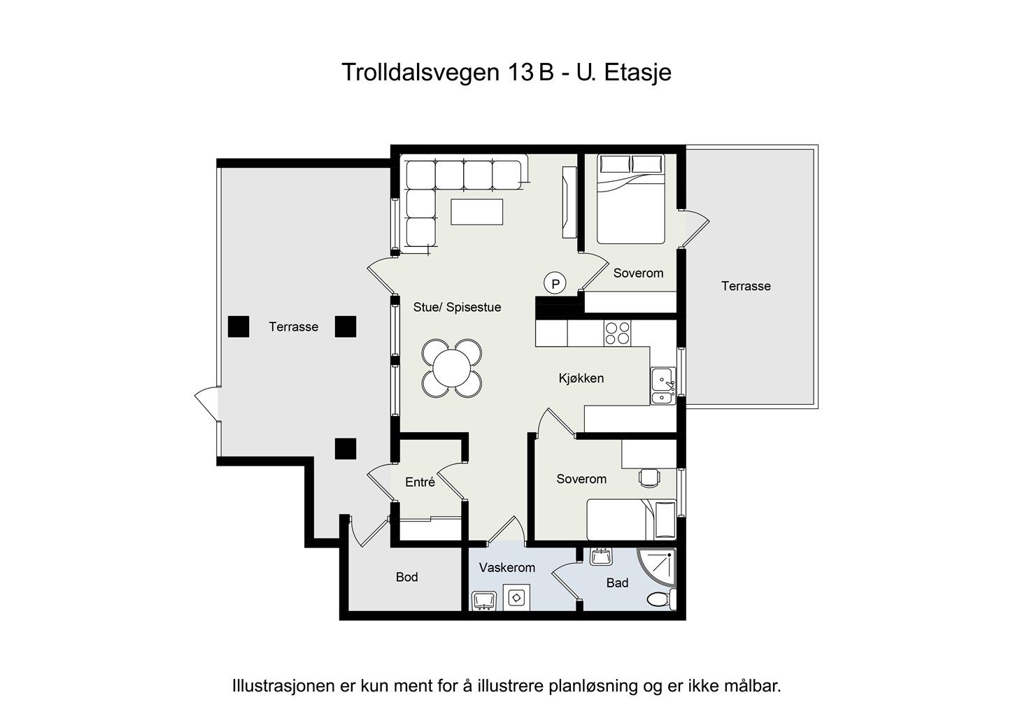 Plantegning underetasje