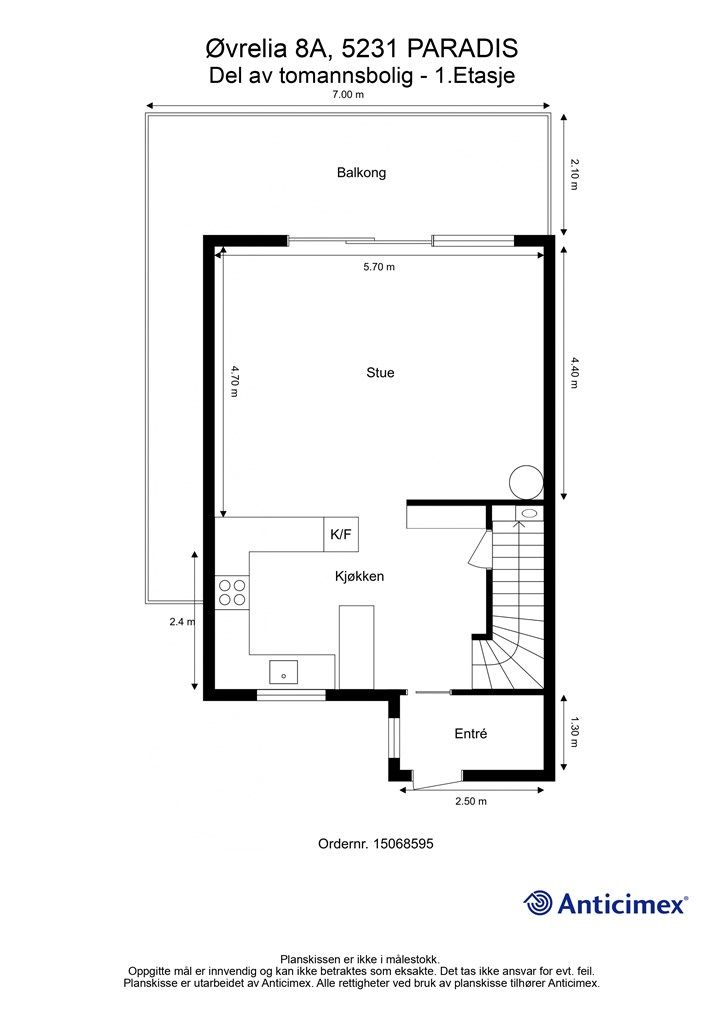 Plantegning 1.etasje.