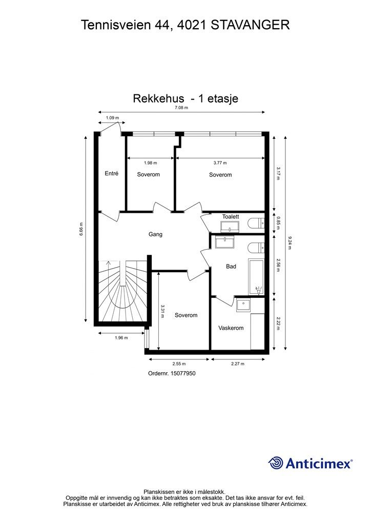 Plantegning 1.etasje.