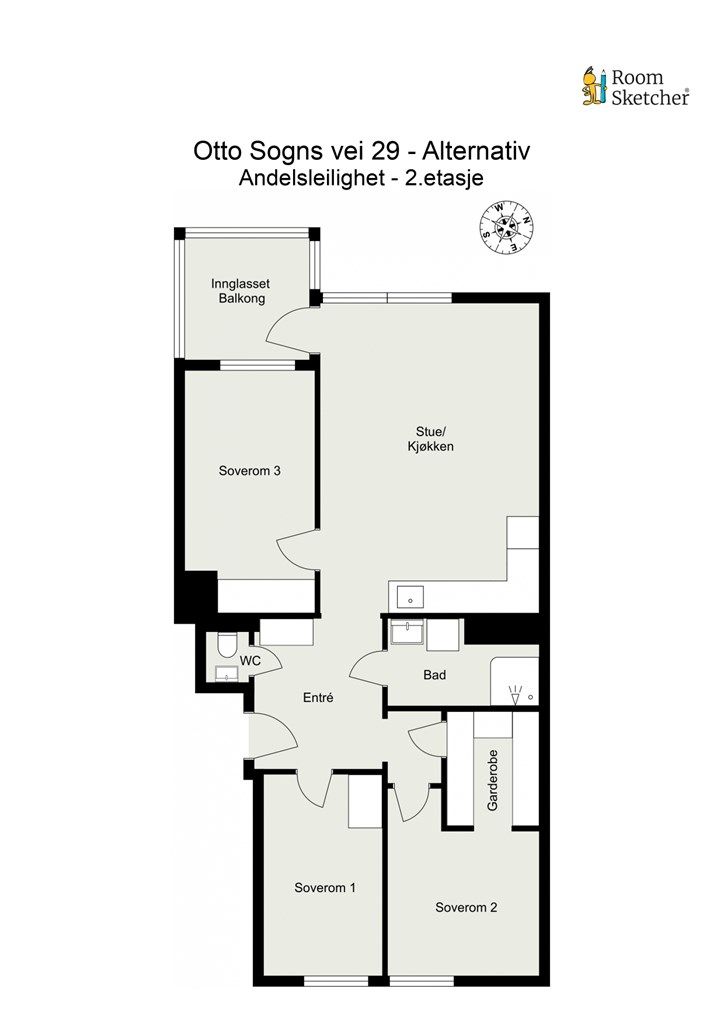 Alternativ plantegning