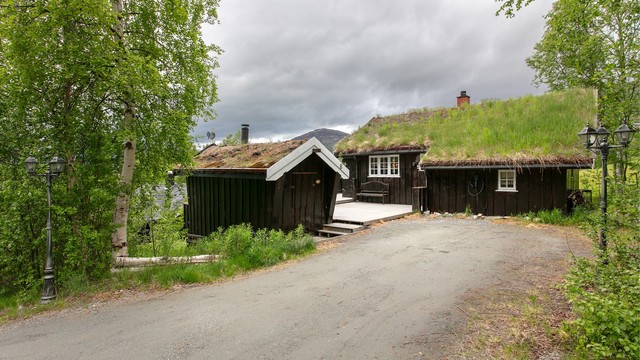 Eiendommen har installert ladeboks for elbil.
