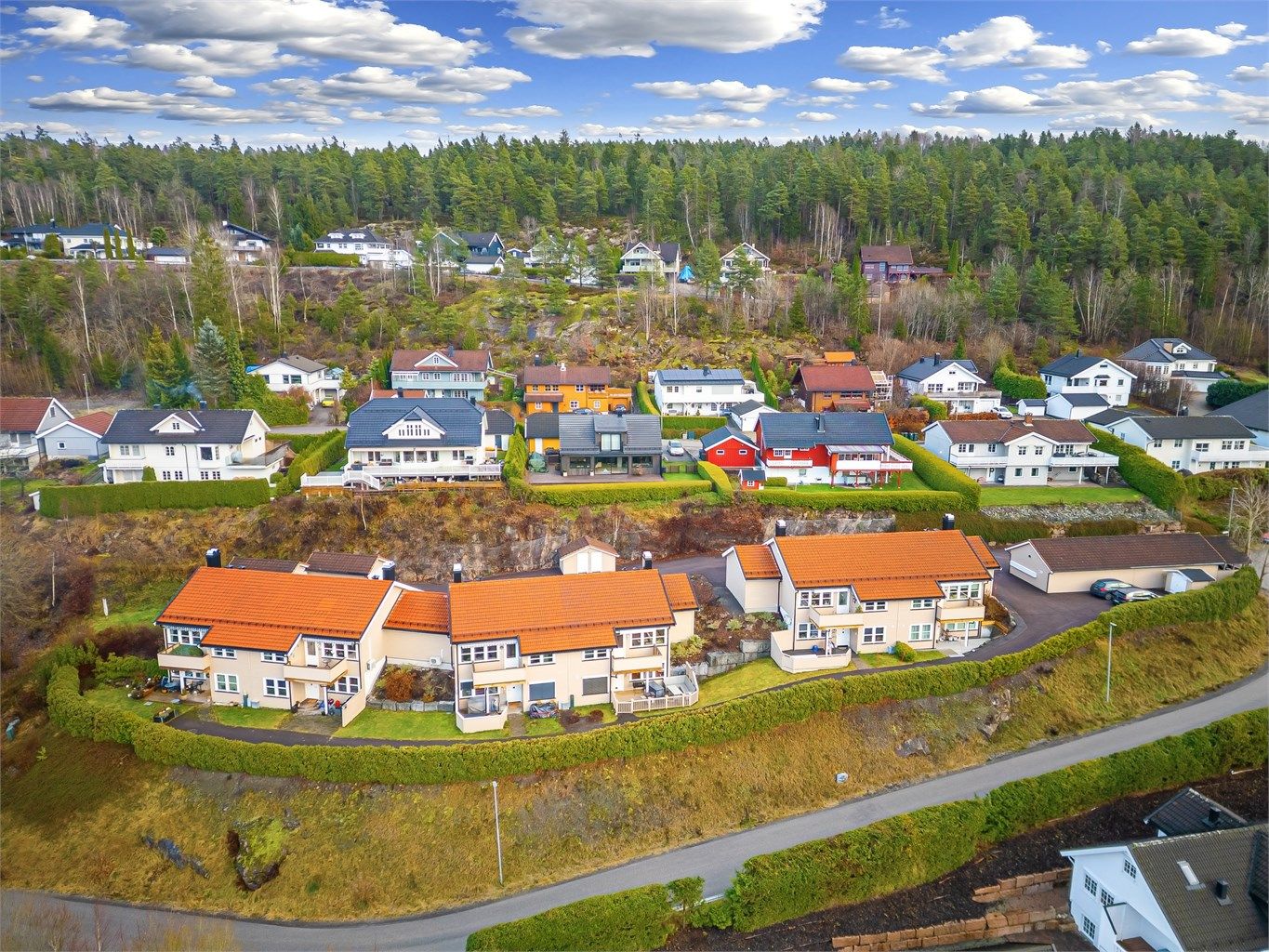 Beliggende i en blindvei