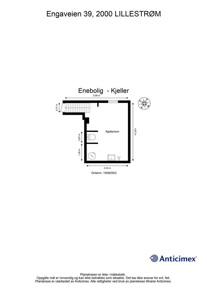 Plantegning- Kjeller