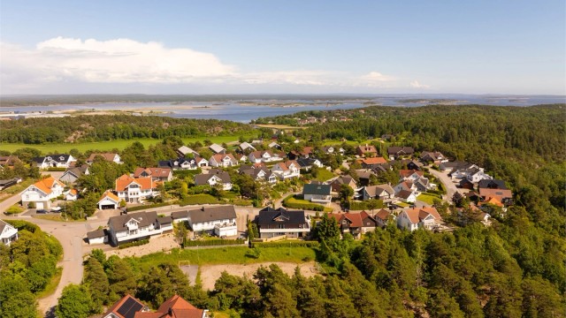 Område er meget veletablert og et fint sted å bo.