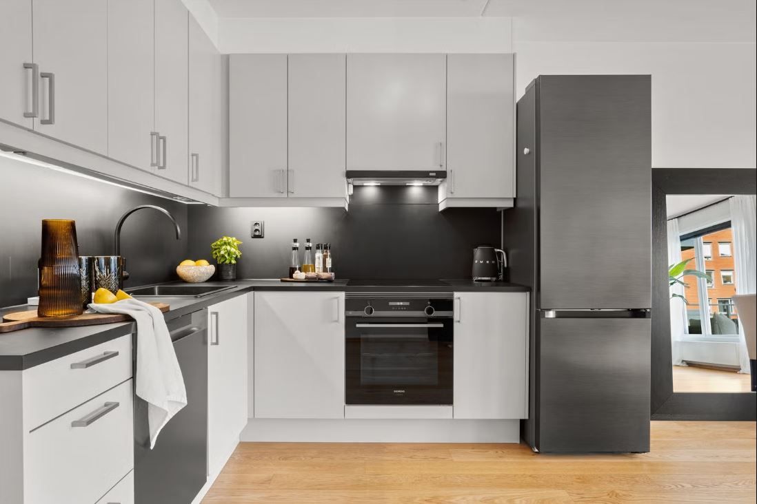 Pent og moderne kjøkken