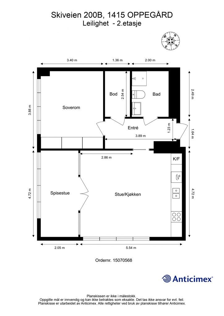 Plantegning 2.etasje