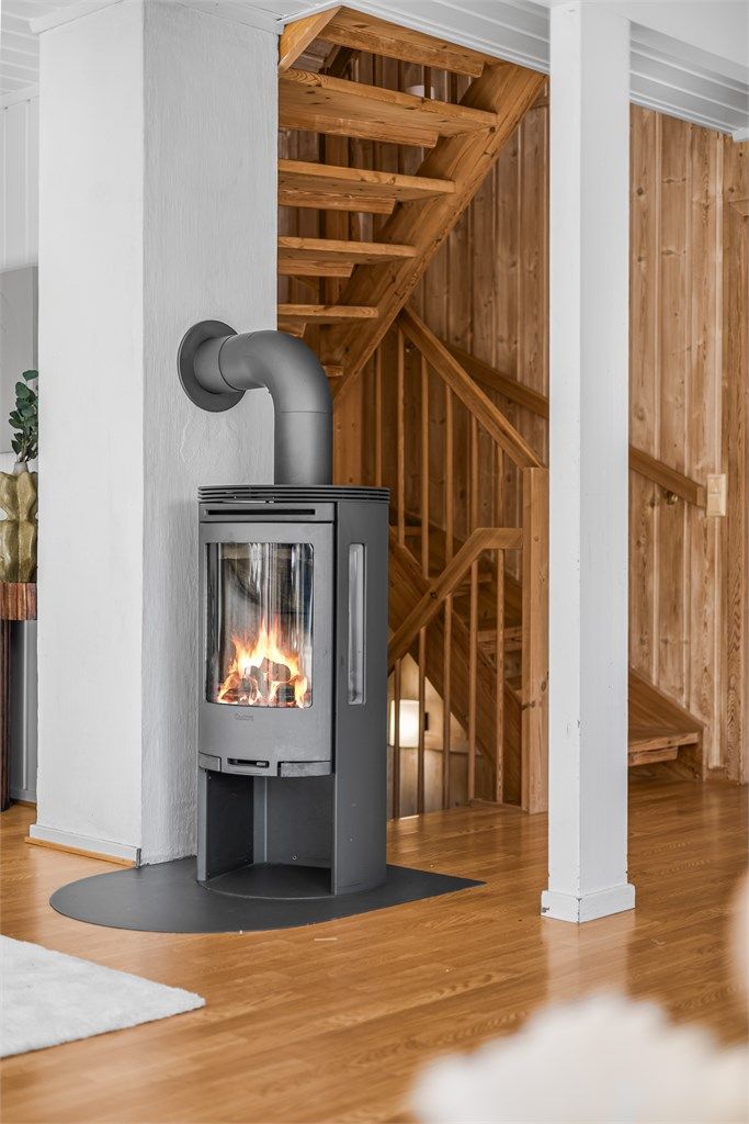 Peisovn som byr på både hygge og gir flott varme på vinterstid. 