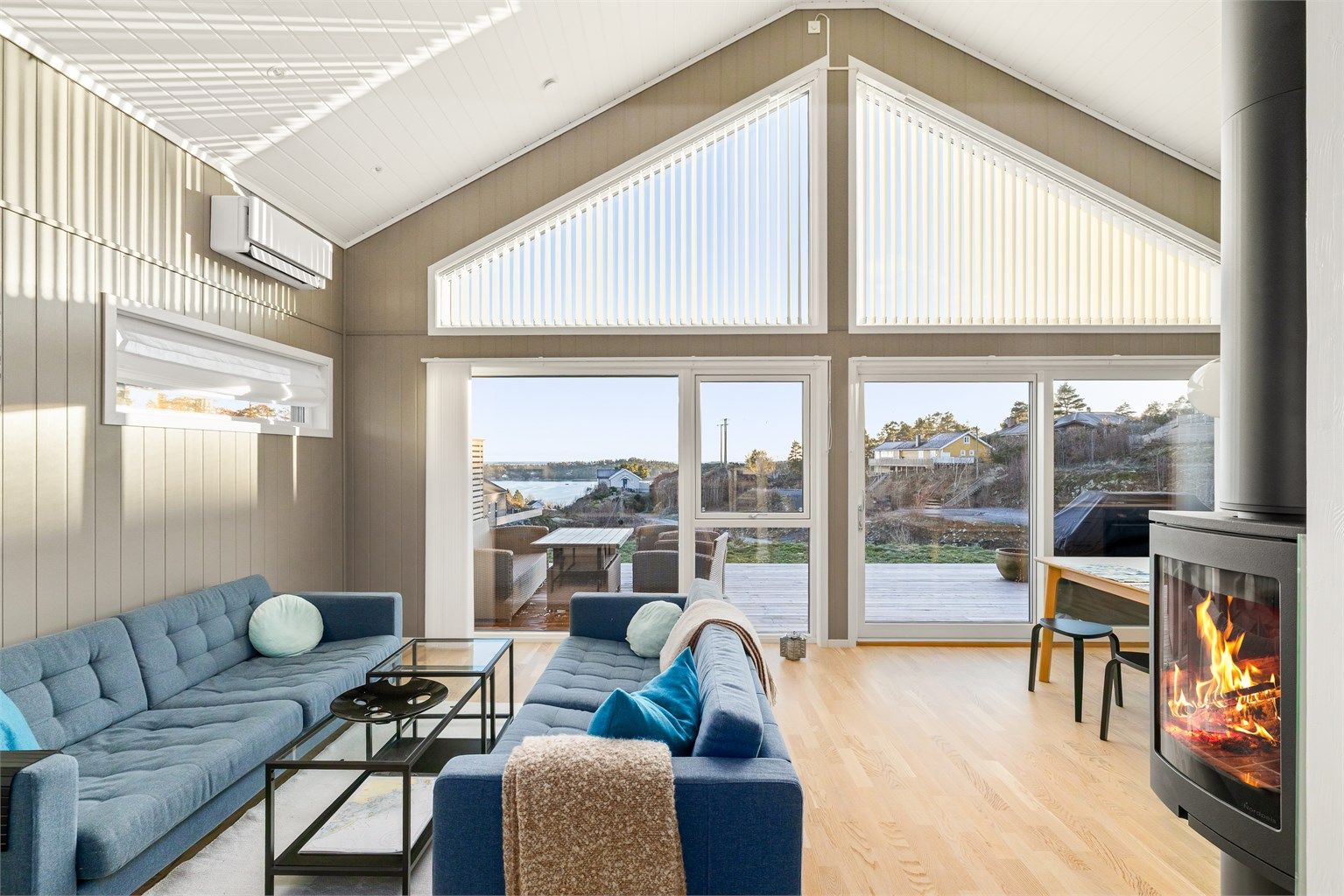 EN EKSTRA INGREDIENS: Utsikten er en viktig ingrediens for måltidene.