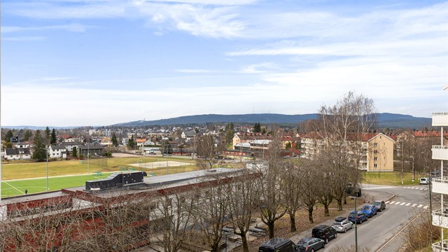 Utsikt fra terrassen