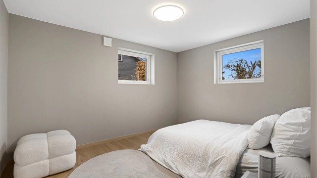 Soverom 4 - Plass til seng og diverse møblement