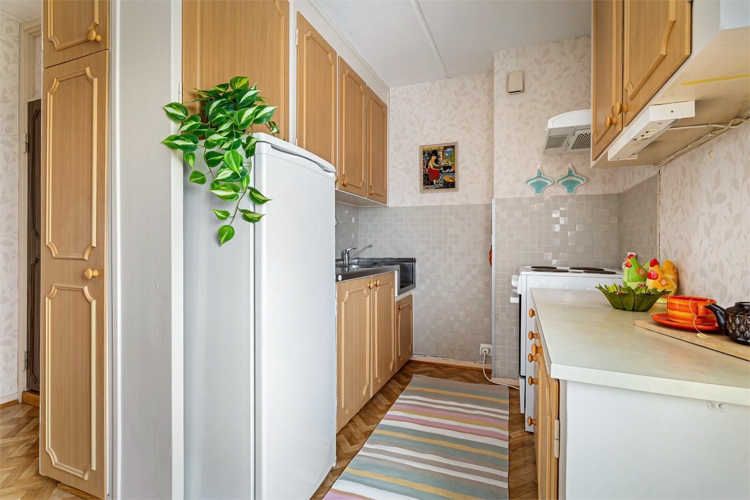  Innredningen har fått TG2 som en helhetsvurdering grunnet alder og slitasje, og en oppgradering bør vurderes