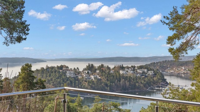 Utsikt fra terrassen