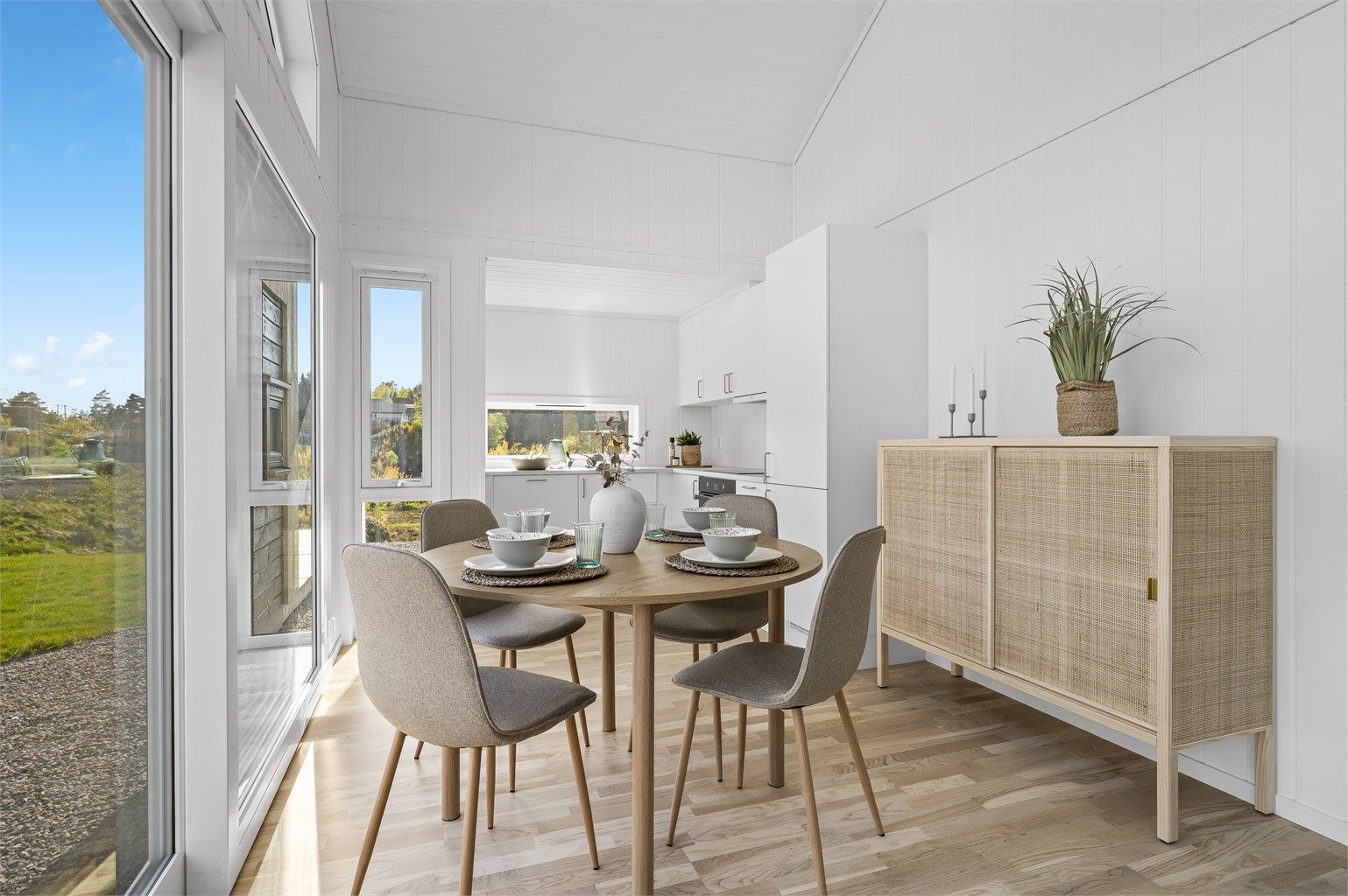 Bilde fra identisk hytte.