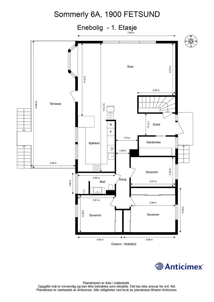 Plantegning - 1. Etasje