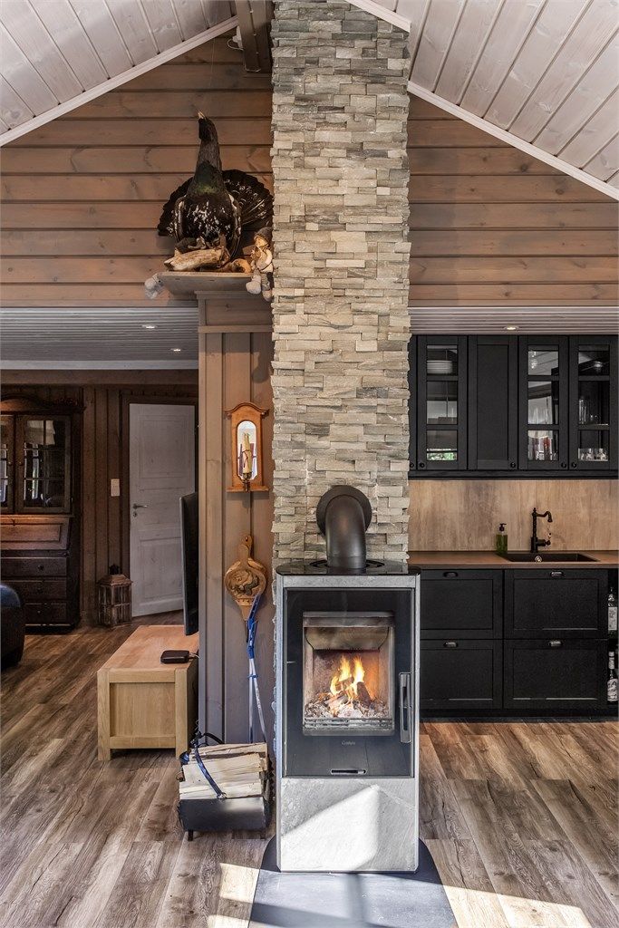 Effektiv og lekker peisovn