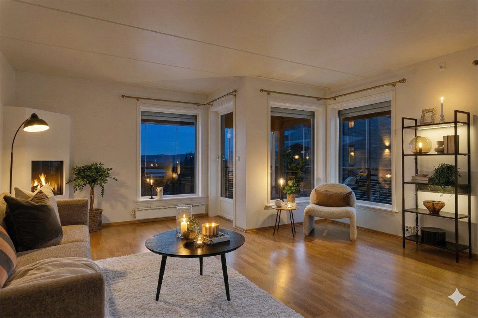 Herlig kveldstemning 