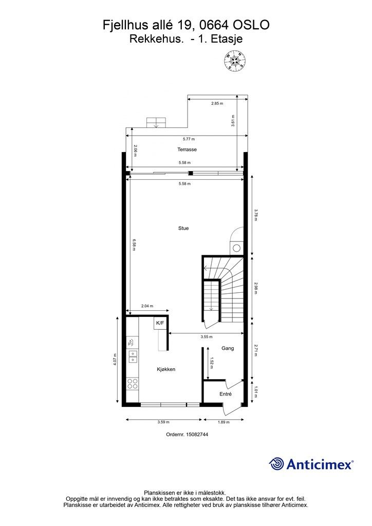 Plantegning - 1. Etasje