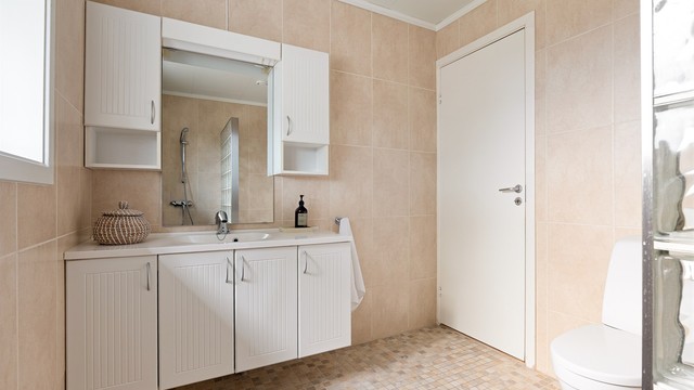 Servantbatteriet er berøringsfritt.