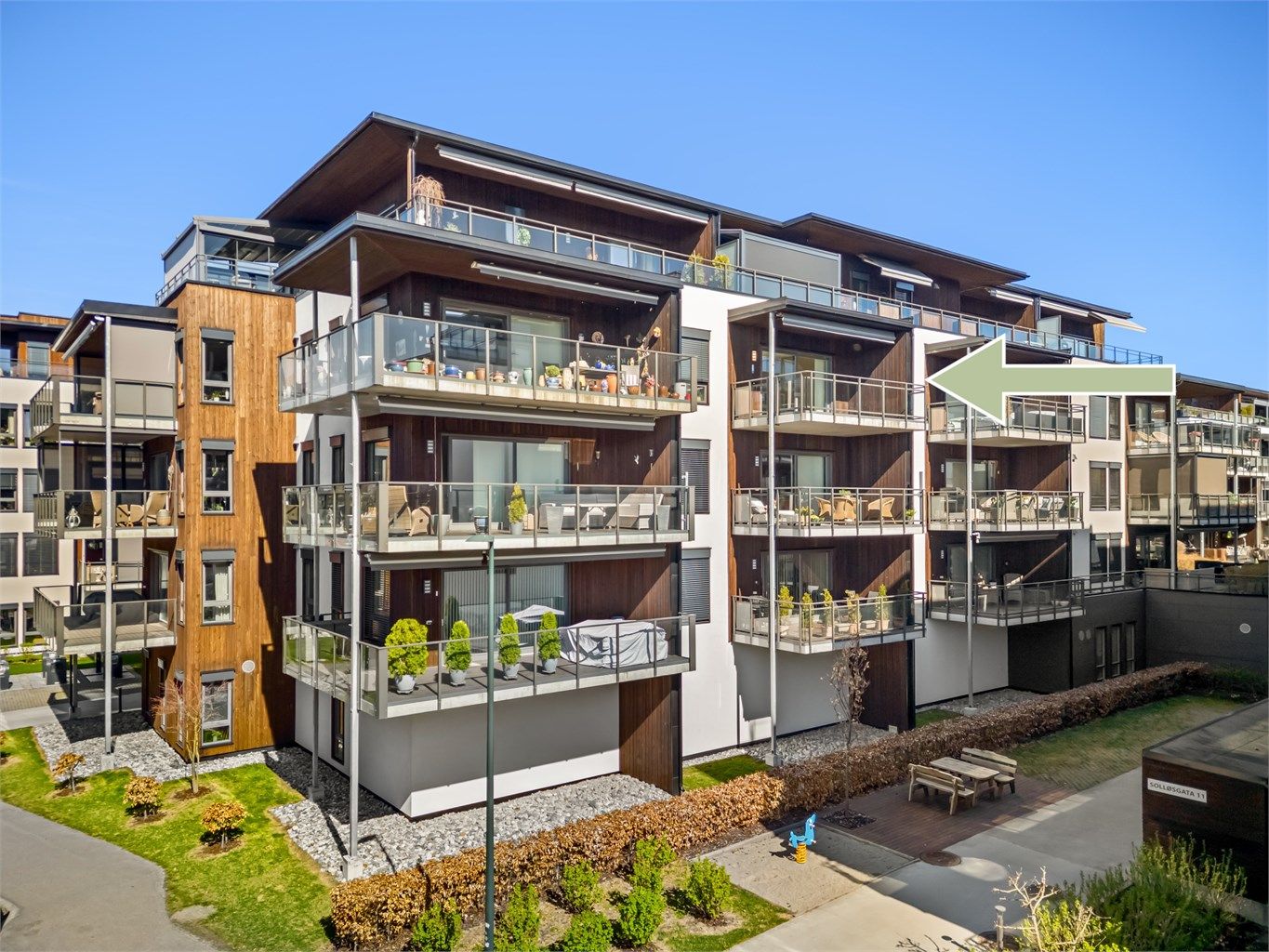 Moderne og velholdt 3-roms eierleilighet beliggende i 4. etasje.
Foto: Ole Thoresen