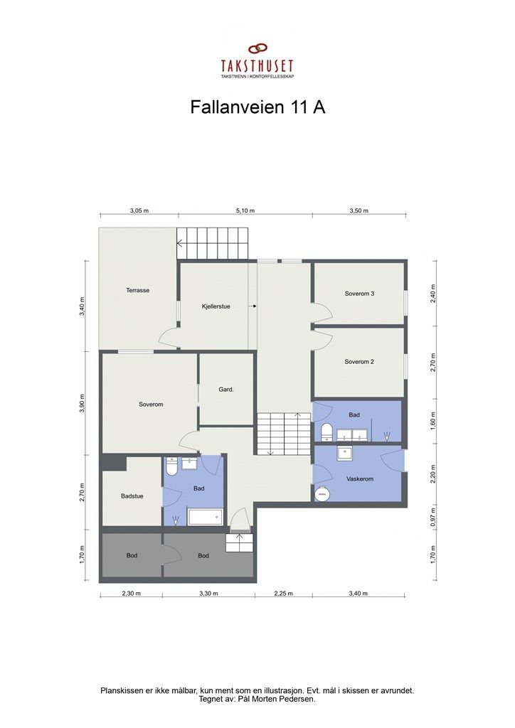 Planskisse - Underetasje