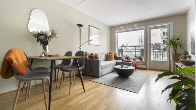 Stine Thorvik v/ Krogsveen Hasle har gleden av å presentere Alnagata 18! Foto: Martine Eren Studio