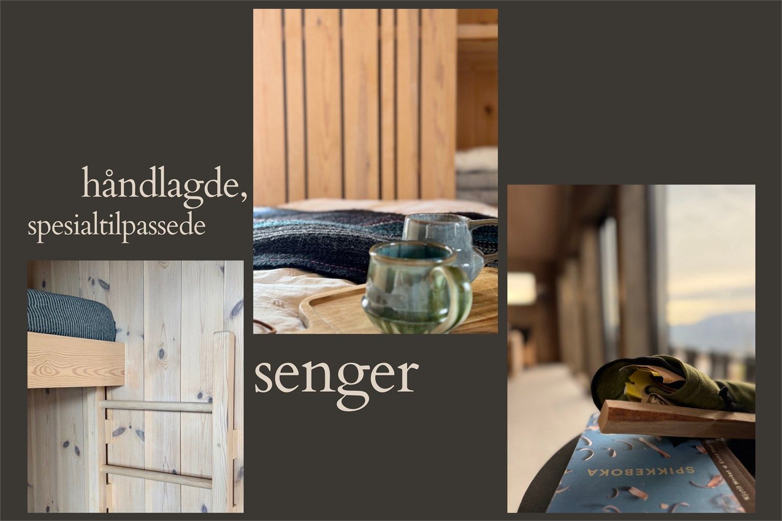 Håndlagde, spesialtilpassede senger