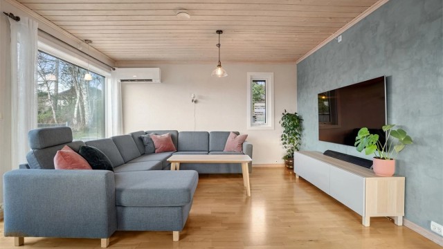 Trivelig tv-krok på stuen