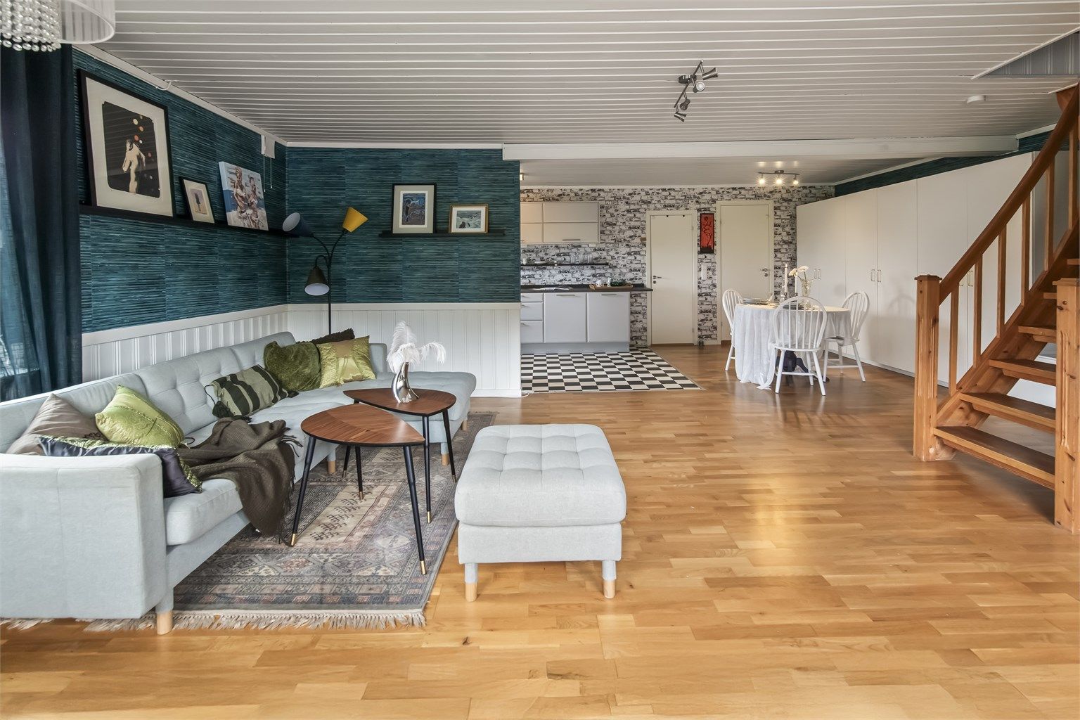 Plass til flere sittegrupper