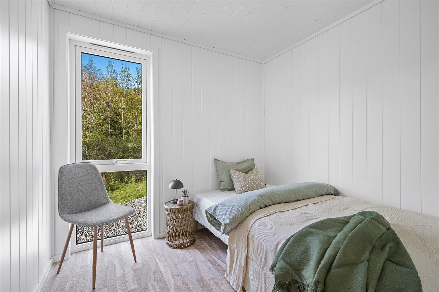 Bilde fra identisk hytte.