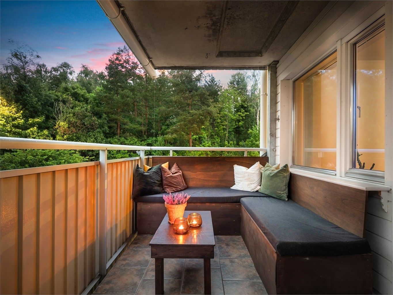 Her kan man virkelig nyte sene kvelder