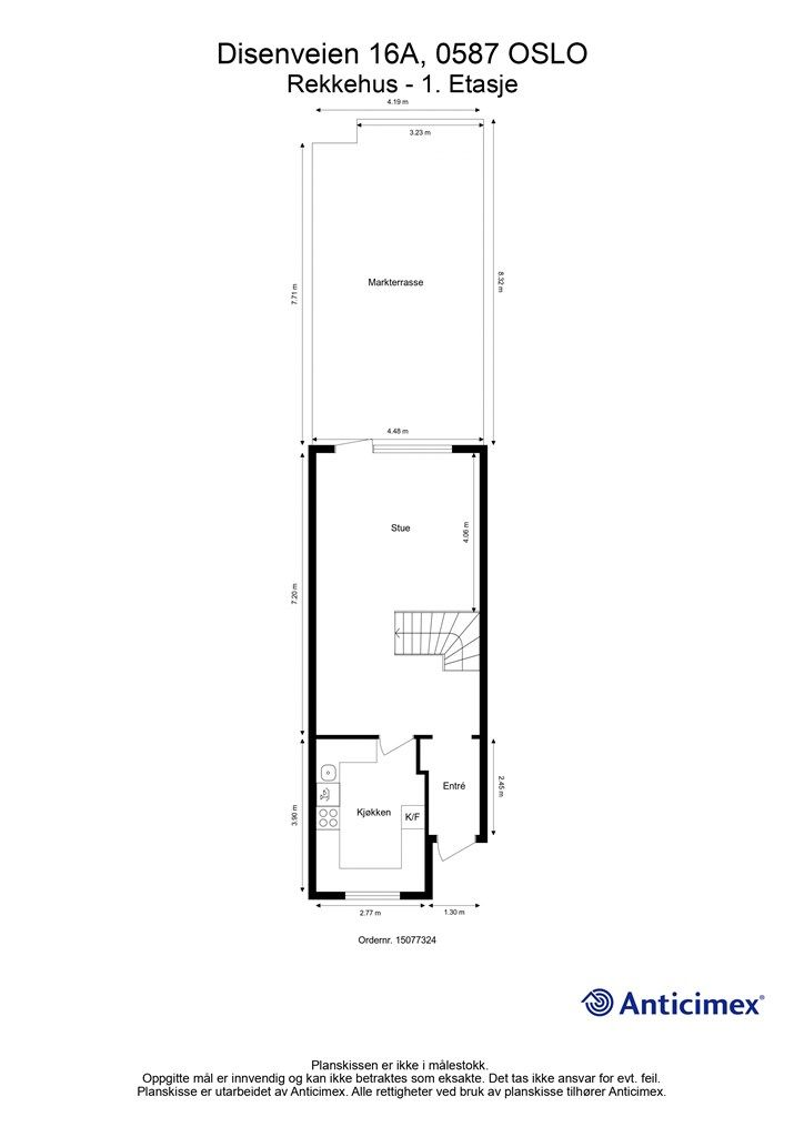 Planskisse 1. etasje