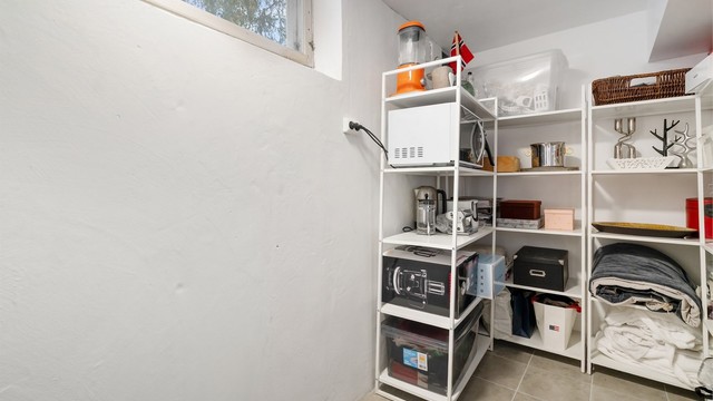 Boligen har rikelig med lagringsplass
