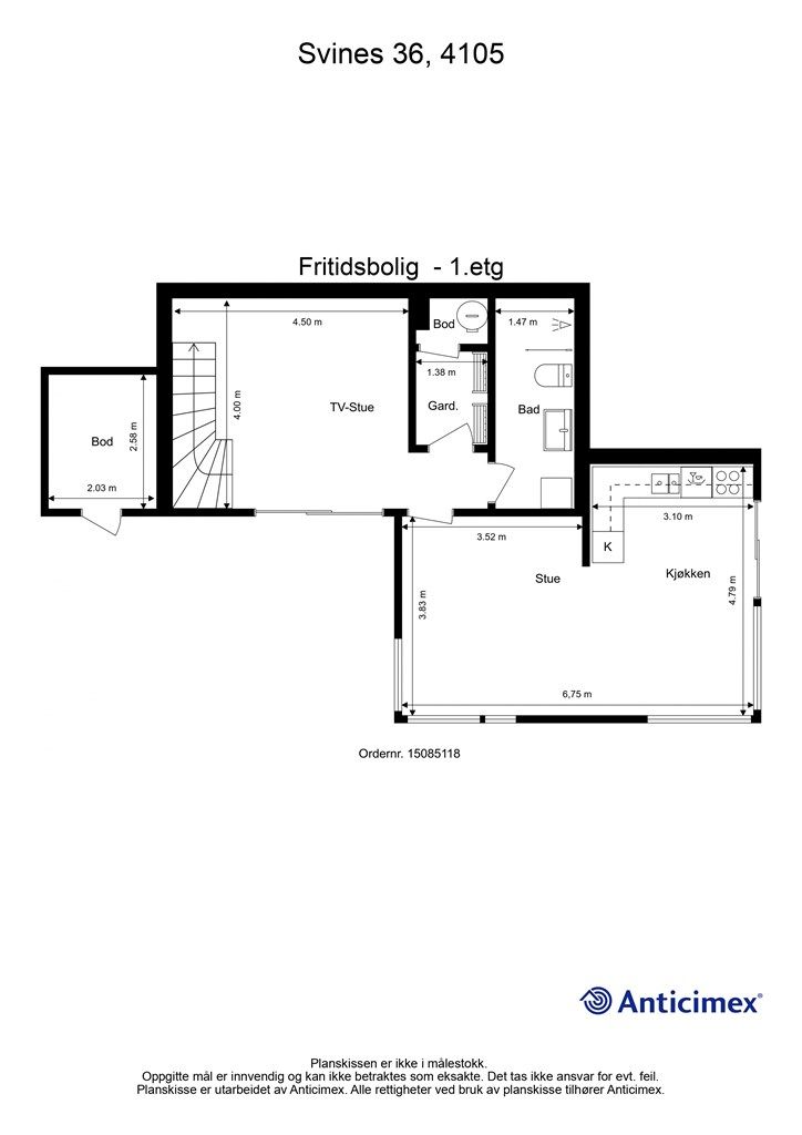 Plantegning- 1.etg
